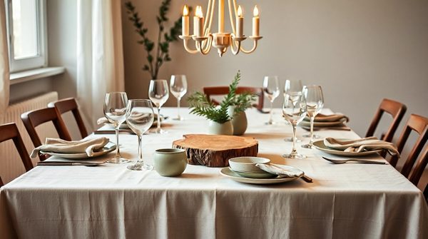 Set de table : matériaux écoresponsables à privilégier